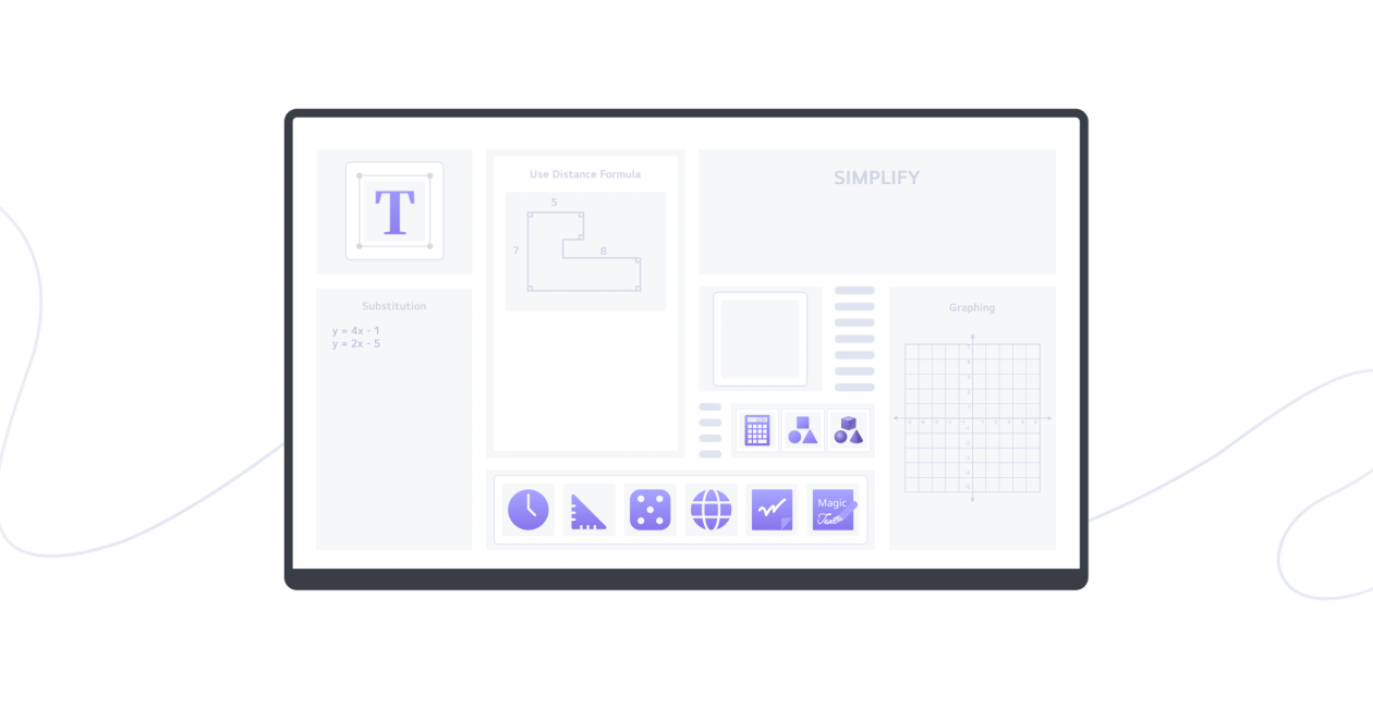 LG CreateBoard Lab providing a useful set of tools