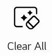 Clear All menu icon