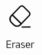 Eraser menu icon