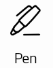 Pen menu icon
