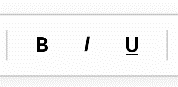 Options for text style