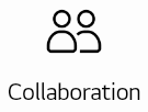 icon for Collaboration menu