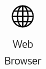 Web Browser menu icon