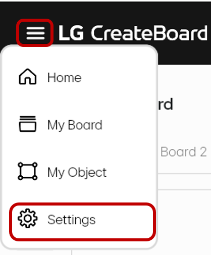Go to Settings