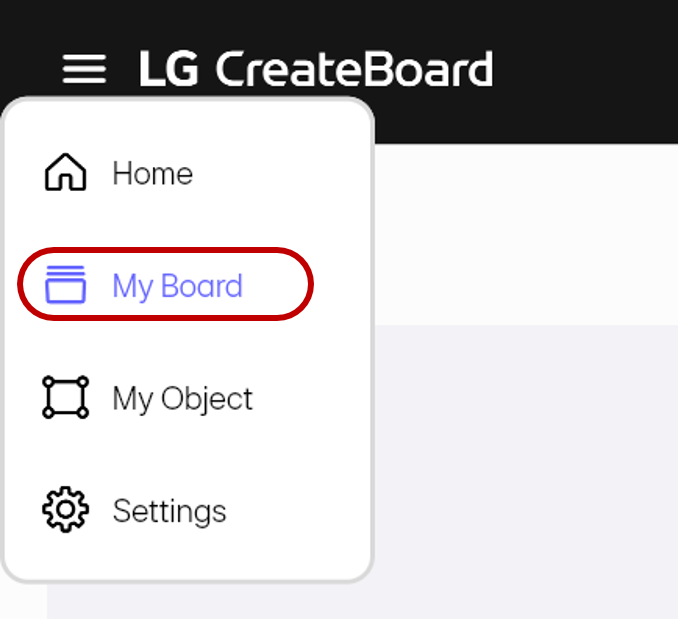 Go to My Board